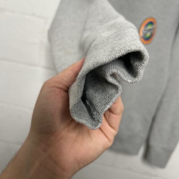 Supreme Tide Spin Logo Crewneck Sweatshirt “Grey” SS16 - Picture 7 of 12
